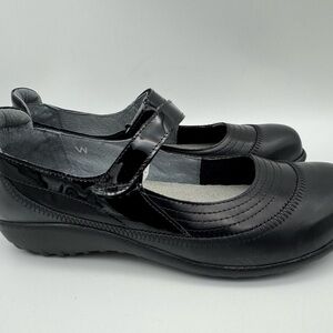 Naot Women’s Kirei Mary Jane Comfort Shoes – Black – Size EU 39 / US 8–8.5